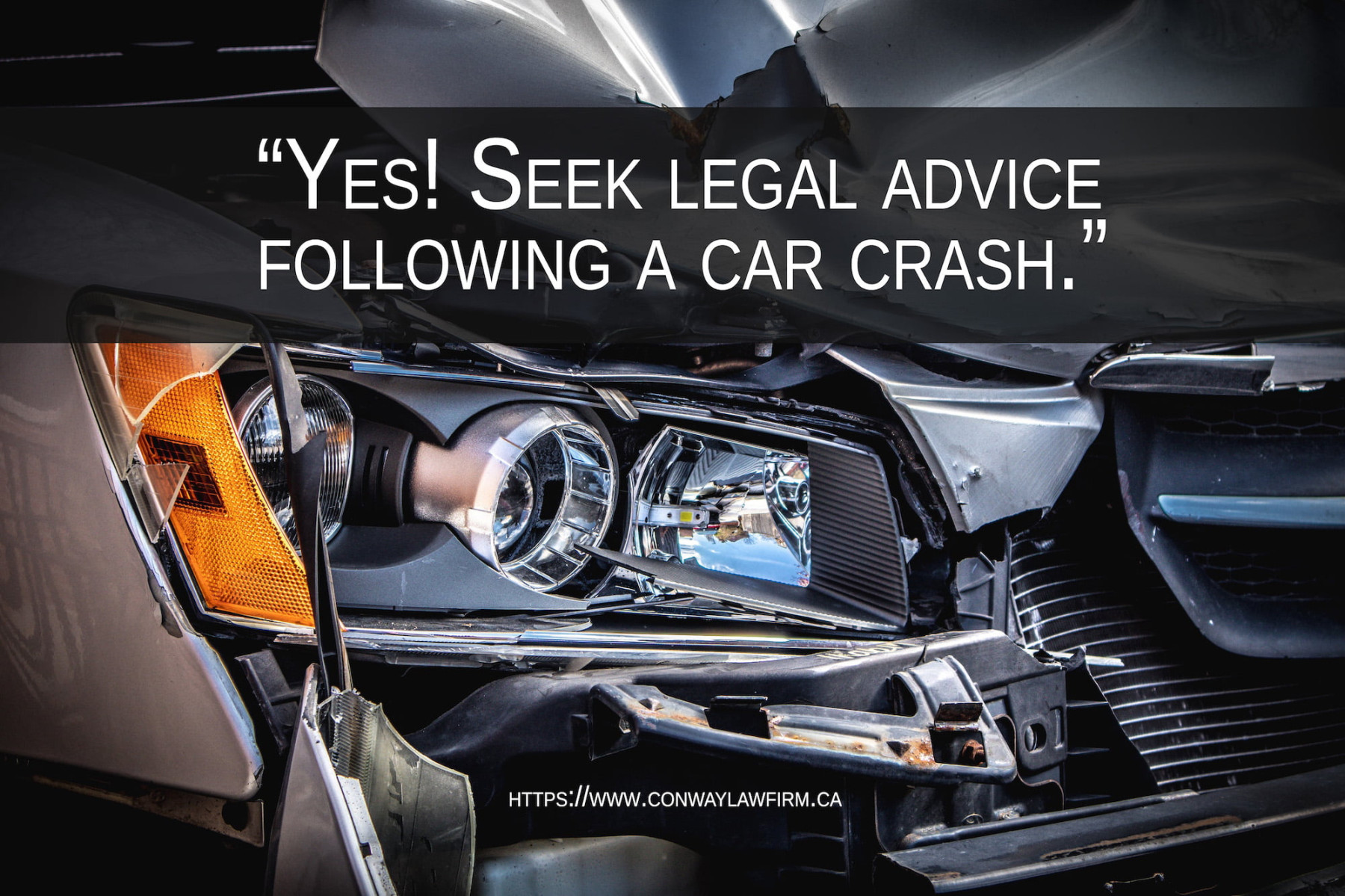 Injured in a Car Accident? Get Legal Advice Right Away - Conway